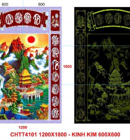 B016 (Gạch Tranh Kính)